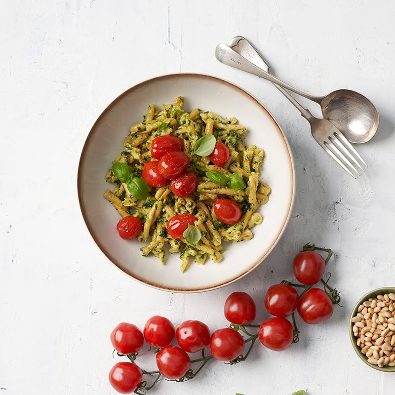 ViktVäktarna - Pasta pesto med picklade tomater