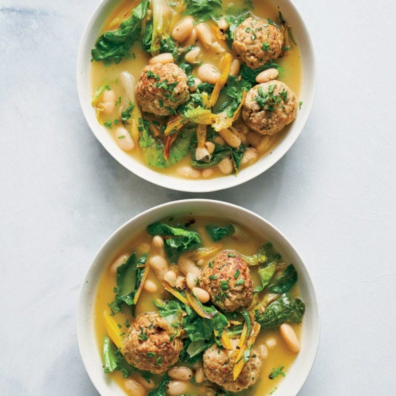 Photo de Soupe de scarole aux boulettes de dinde prise par WW