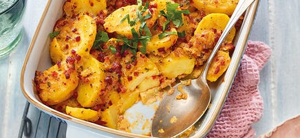 Kartoffeln Carbonara