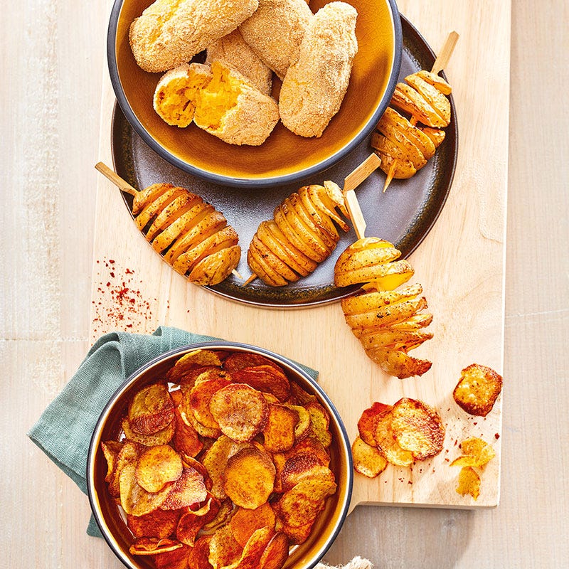 Spiralkartoffelspieße