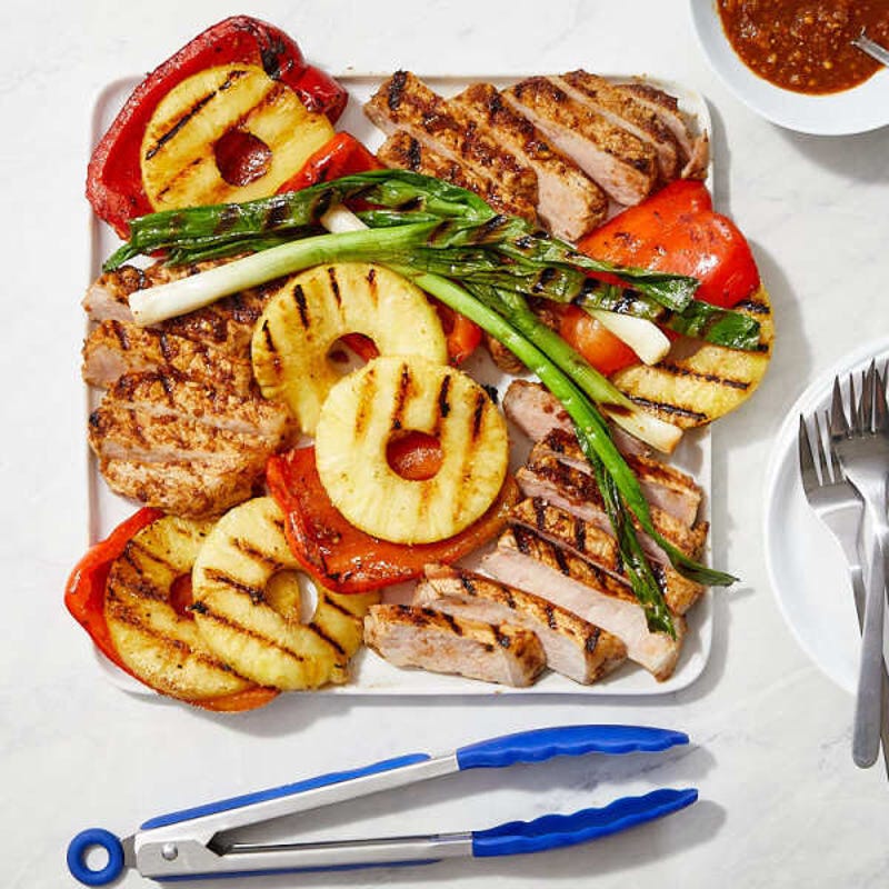 Photo de Porc glacé à la sauce hoisin avec ananas et poivrons par WW