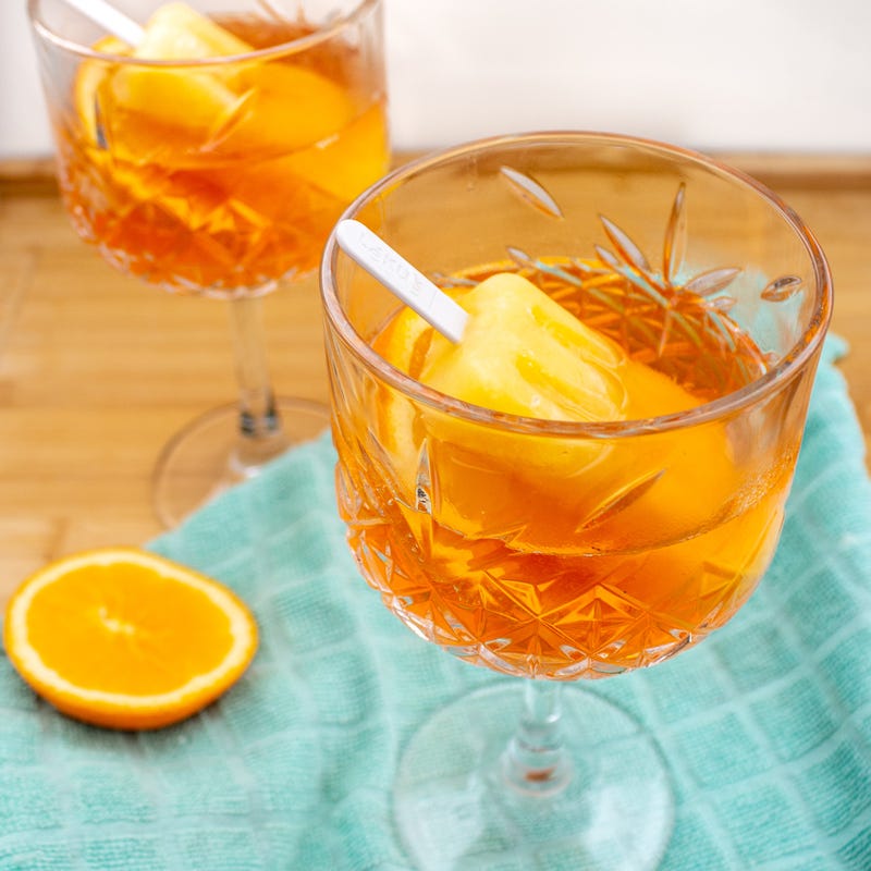 Photo of Aperol spritz poptail by WW