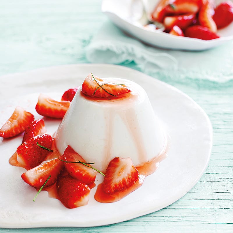 Kokos-Limetten-Panna-Cotta