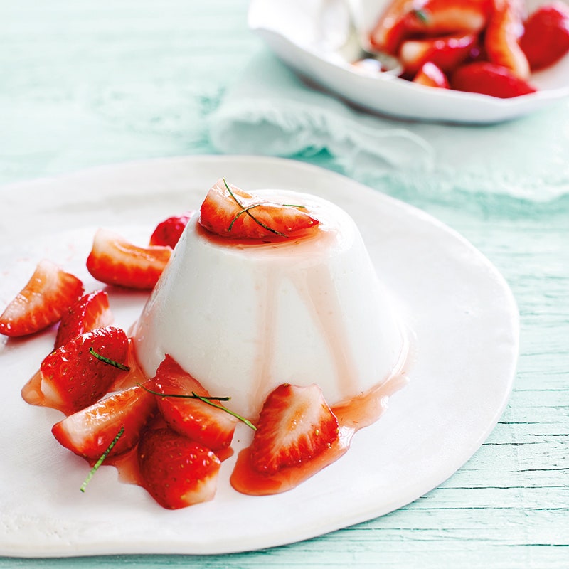 Kokos-Limetten-Panna-Cotta
