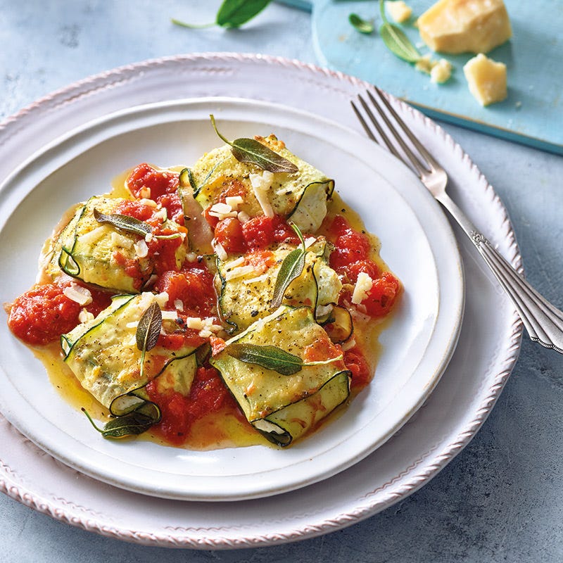 Low Carb Zucchini-Ravioli
