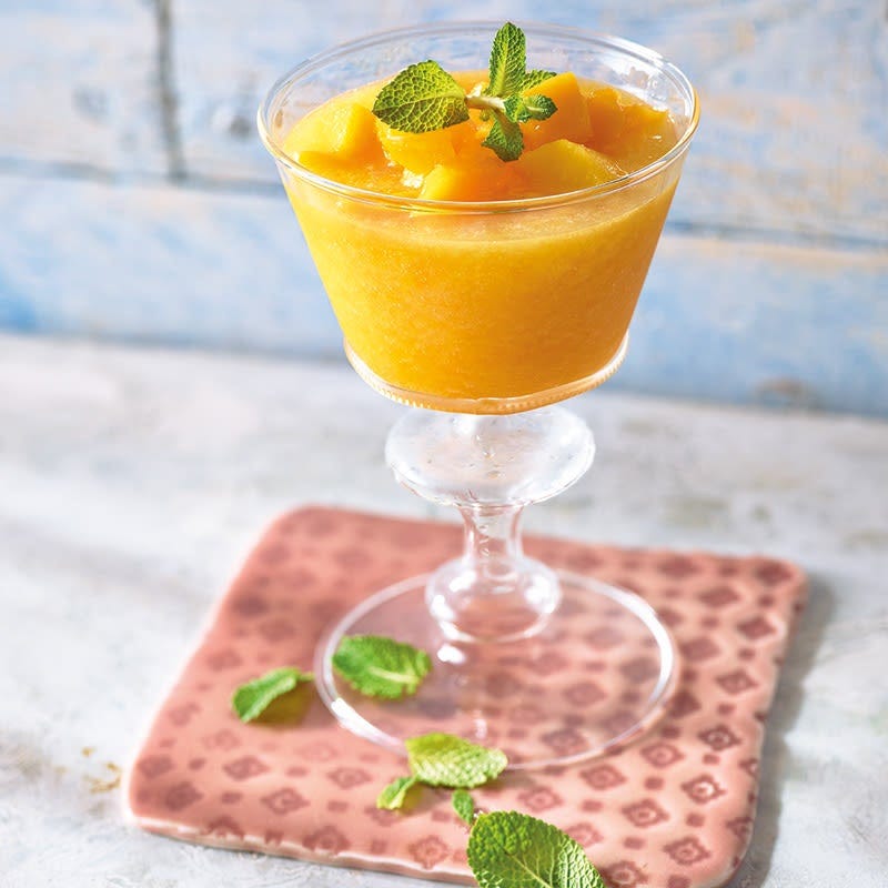 Pfirsich-Prosecco-Bellinis
