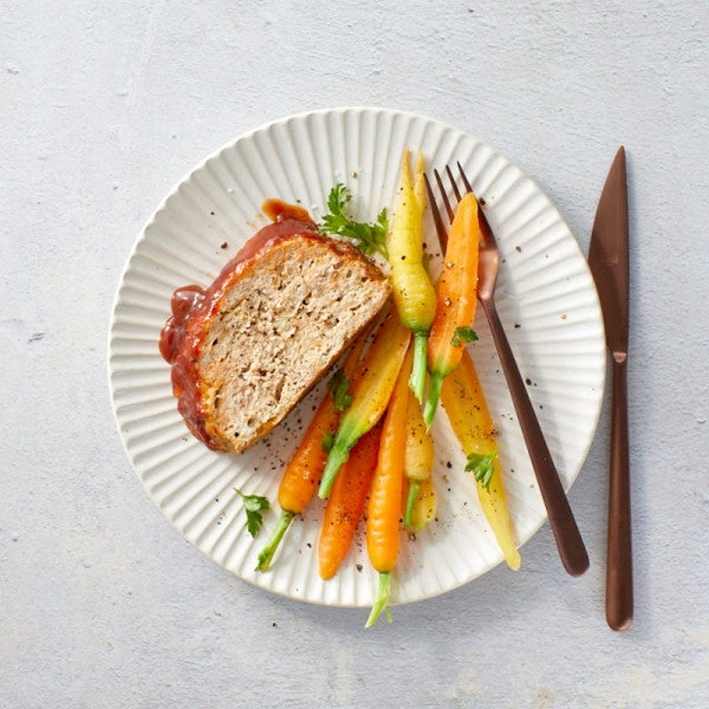 Photo of Barbecue-Glazed Turkey Meatloaf by WW