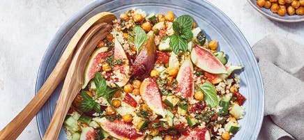 Orientalischer Bulgur-Salat mit Feige