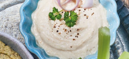 Schalotten-Joghurt-Dip