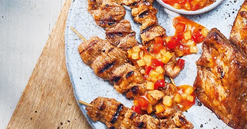 De délicieuses recettes de grillades, de la viande aux légumes