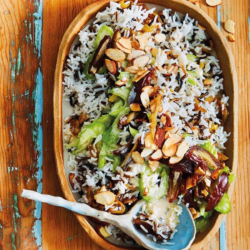 Persischer Wildreissalat