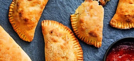 Sausage & Pepper Calzones