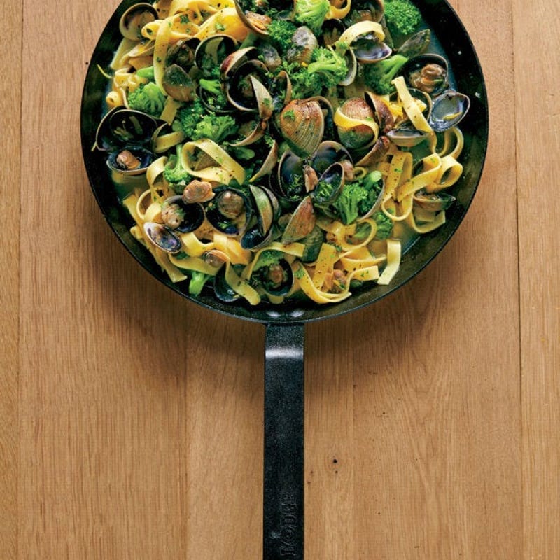 Photo de Tagliatelles aux palourdes et au brocoli prise par WW