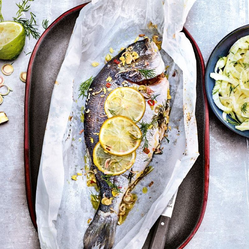 Photo de Papillote de dorade à la citronnelle prise par WW