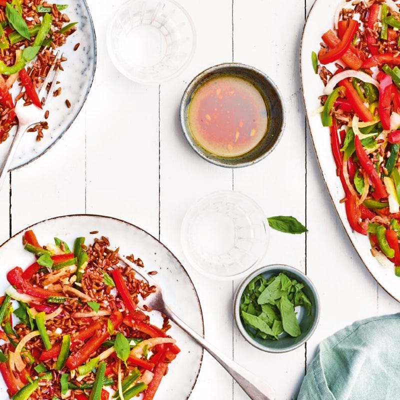 Photo de Salade de riz rouge de Camargue prise par WW