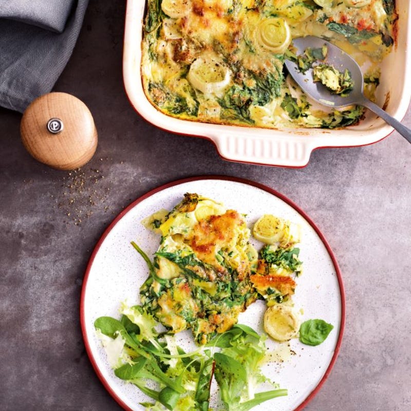 Photo de Frittata aux épinards et poireaux prise par WW