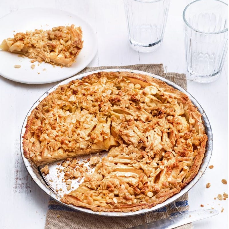 Photo de Tarte aux pommes façon crumble prise par WW