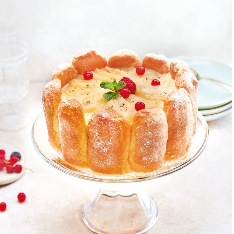 Photo de Charlotte aux poires prise par WW