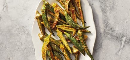 Air-Fried Okra