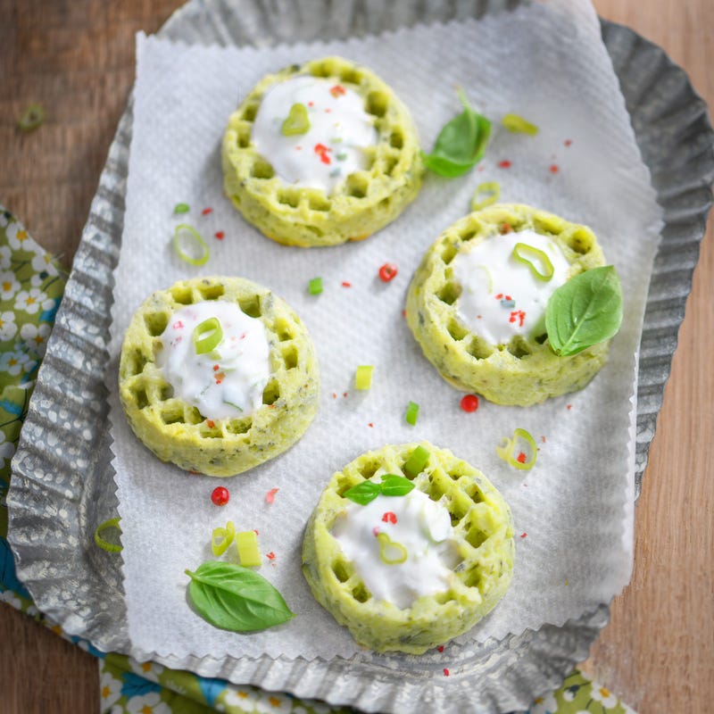 Foto van Courgette-omeletwafels door WW