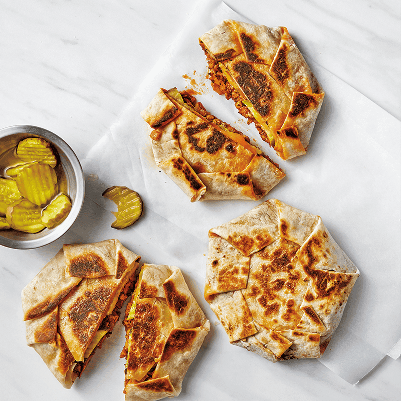 Sloppy Joe crunch wraps