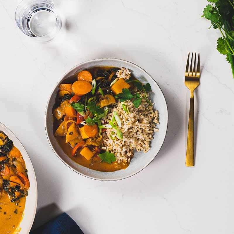 Photo de Légumes au cari rouge du chef Rodney Bowers par WW