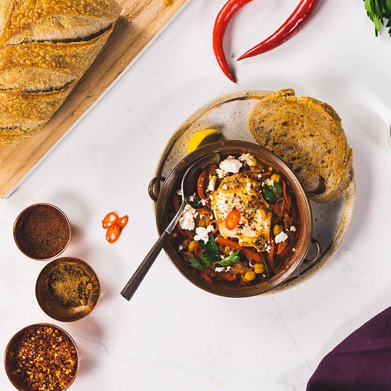 Photo of Shakshuka by Chef Rodney Bowers by WW