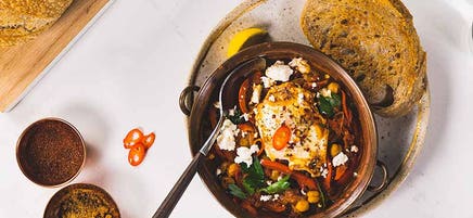 Shakshuka du chef Rodney Bowers