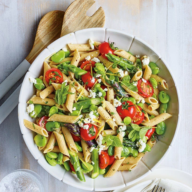 Foto van Lentepasta met feta door WW