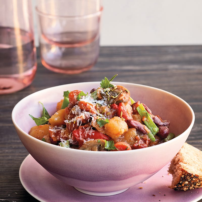 Foto van Groentepannetje met kidneybonen door WW