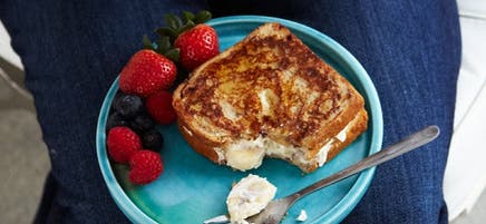 Banana-Cream Cheese French Toast