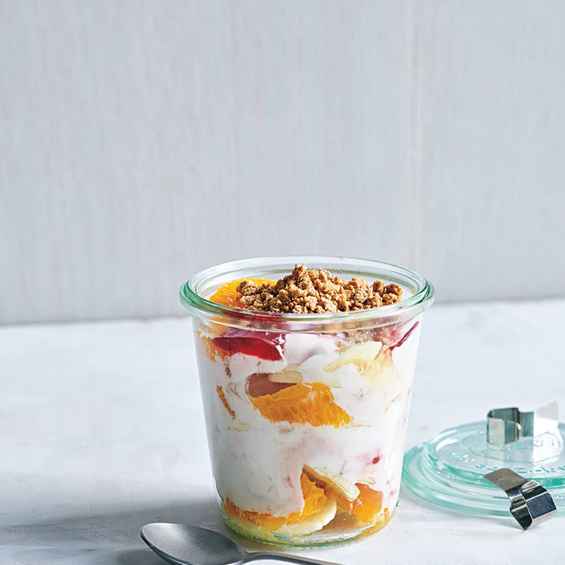 Foto van Ontbijtglaasjes met yoghurt door WW