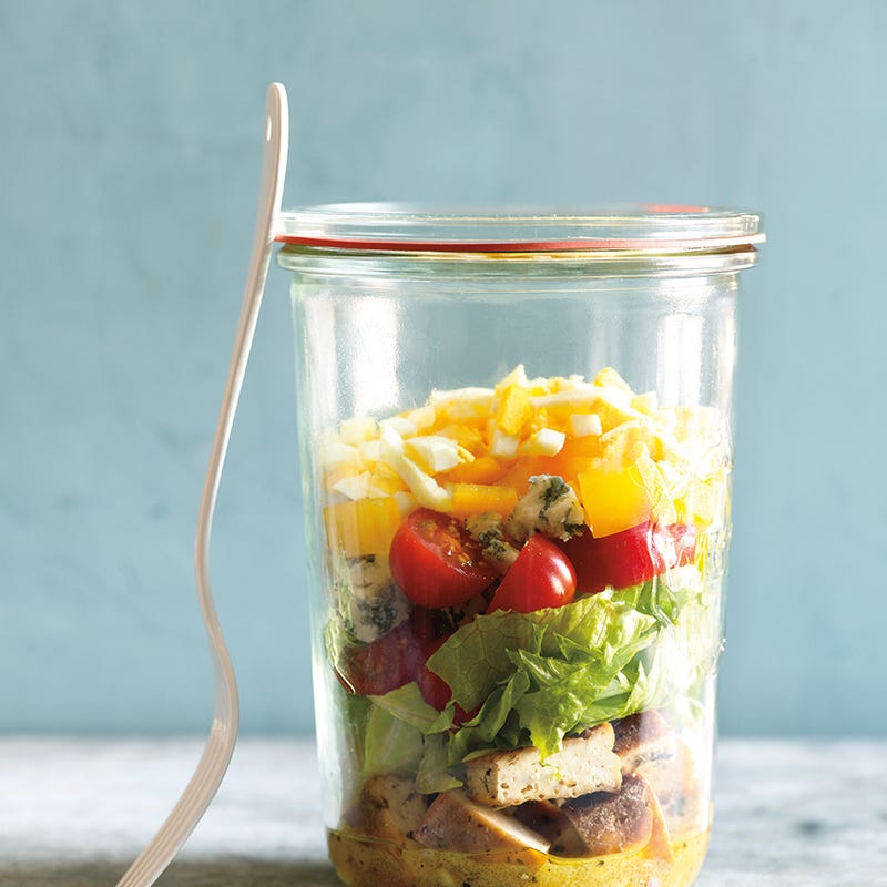 Foto van Salade met gerookte tofu en mosterddressing door WW