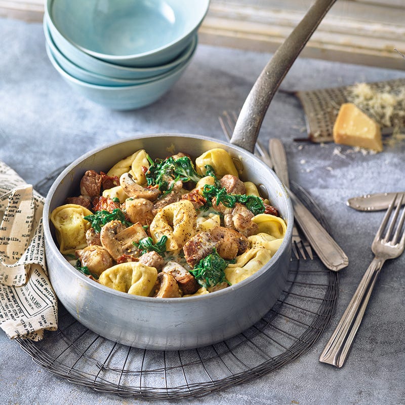 Foto van Tortellini-biefstukpannetje door WW