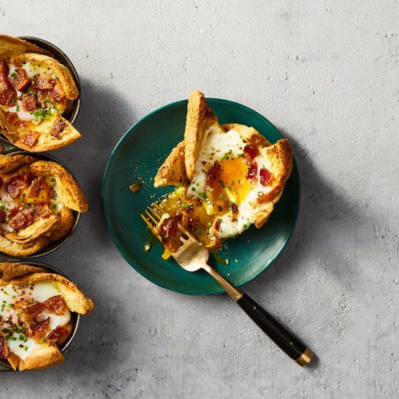 Photo of Bacon & Egg Toast Cups by WW