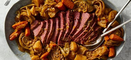 Bœuf salé et chou à la mijoteuse