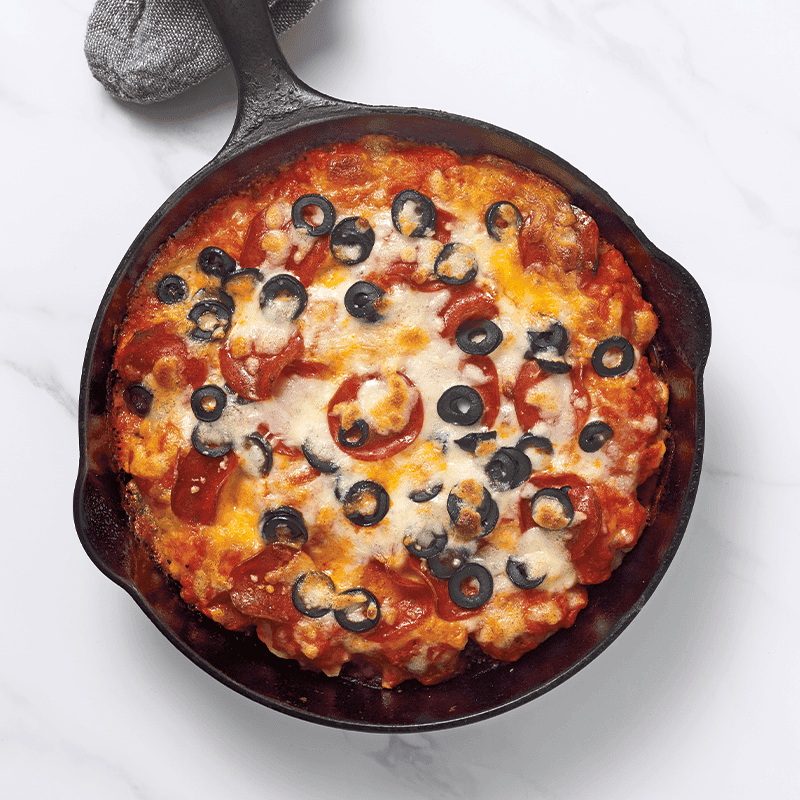 Bubble up pepperoni pizza