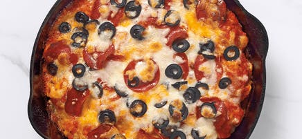 Bubble up pepperoni pizza