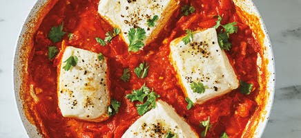 Fish in chraime sauce