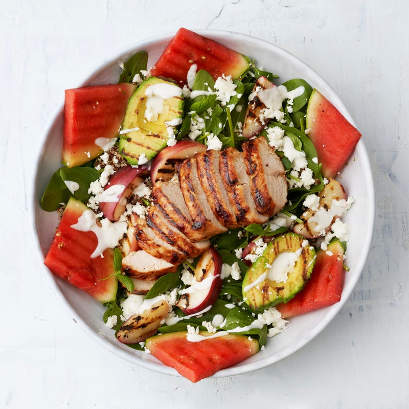 ViktVäktarna - Kalkon med grillad vattenmelon- och avokadosallad