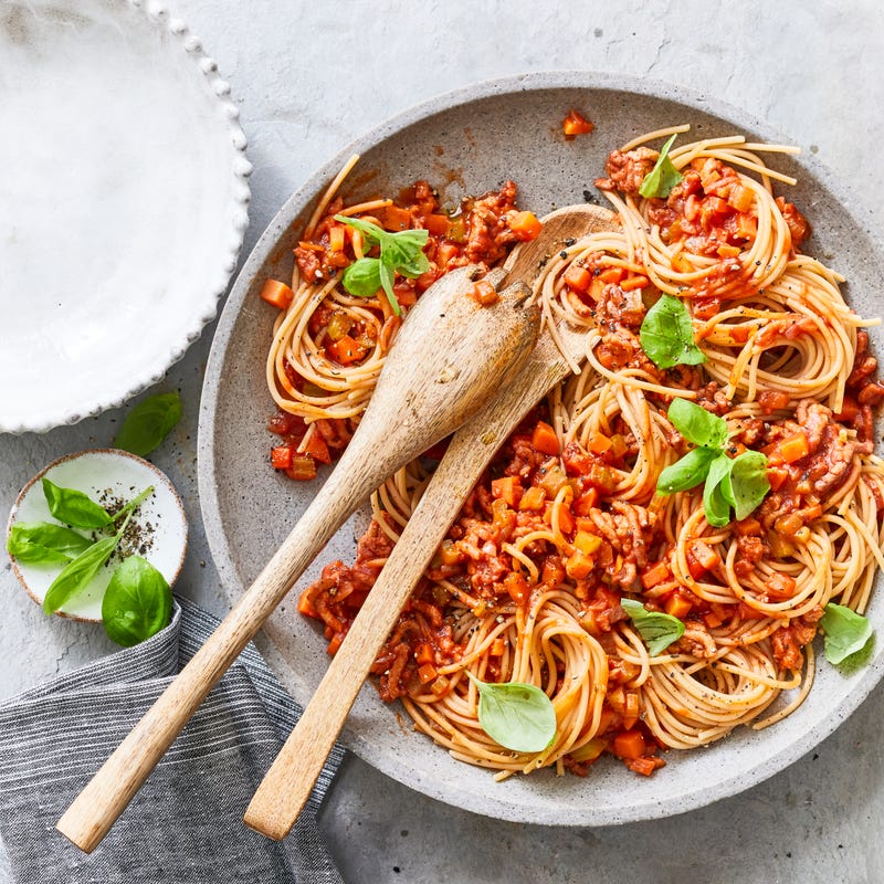 Vegane Spgahetti alla bolognese