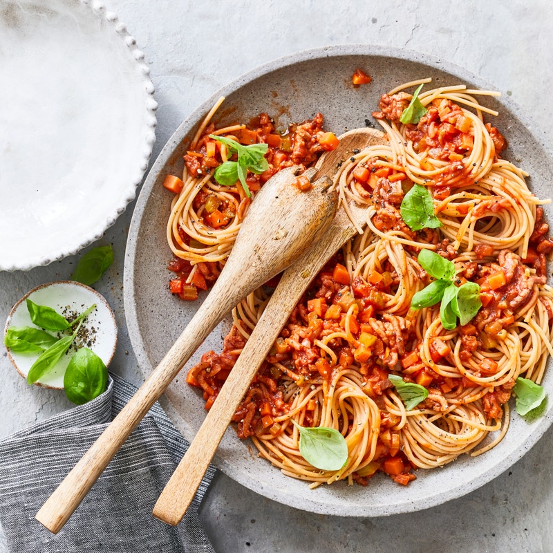 Vegane Spgahetti alla bolognese