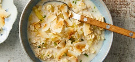 Coconut and lime overnight oats