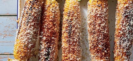 Mexican street corn (elote)