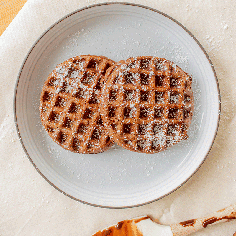5 ingredient brownies waffles