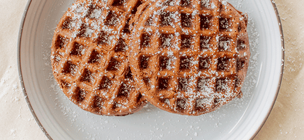 5 ingredient waffle maker brownies