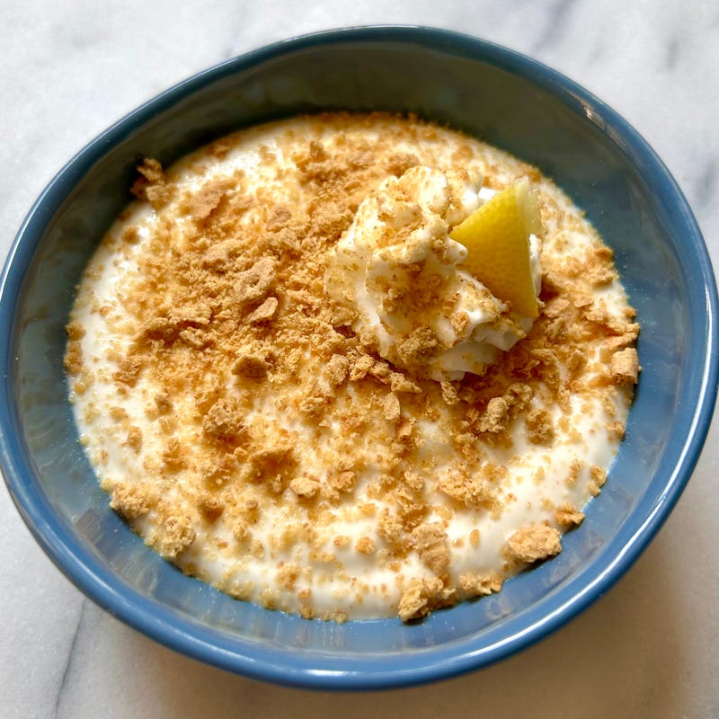 Photo of Easy No-Cook Lemon Cheesecake Mousse by WW