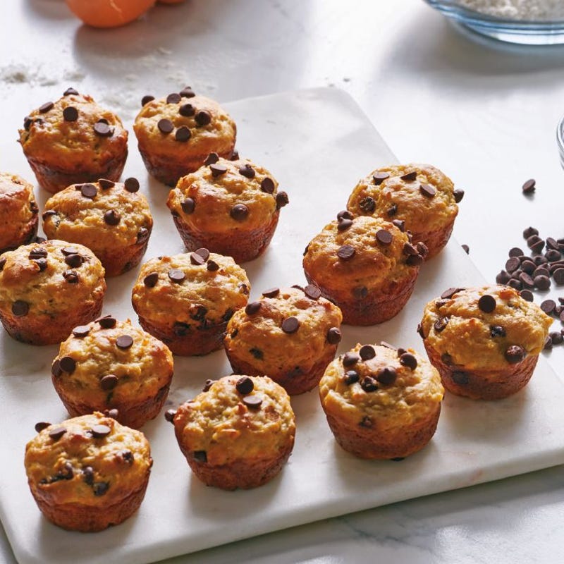Photo de Mini-muffins banane et pépites de chocolat prise par WW