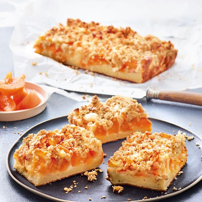 Photo de Crumcake pêche et abricot prise par WW