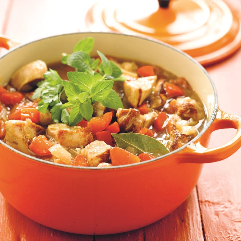 Foto van Ragout van varkensvlees en paprika’s door WW